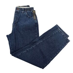 Lee Relaxed Fit Tapered Leg Women's Jeans Pepper‎ Stone Size 12 Medium NWT